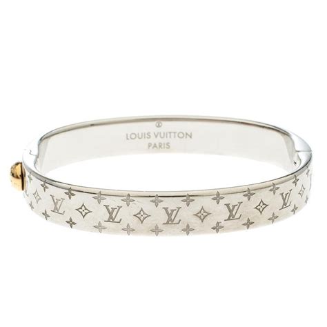 lv bangle silver|louis vuitton bracelets on sale.